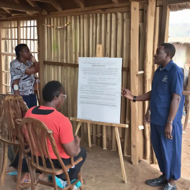 An administrator, symbolized by a shepherd, skillfully leading participants towards their retirement distribution options during a voluntary plan termination.