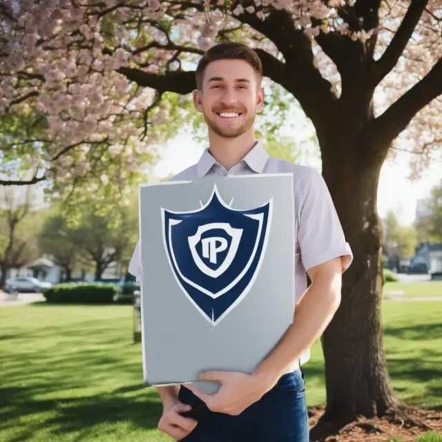An employee shielded by the Pension Benefit Guaranty Corporation (PBGC) ensures a blooming retirement tree remains secure