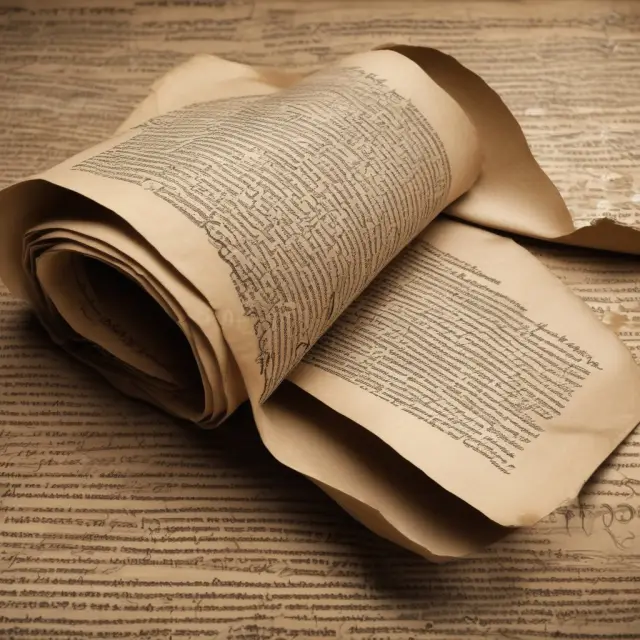 An ancient scroll illustrating the historical evolution of voluntary compliance within the U.S. tax system