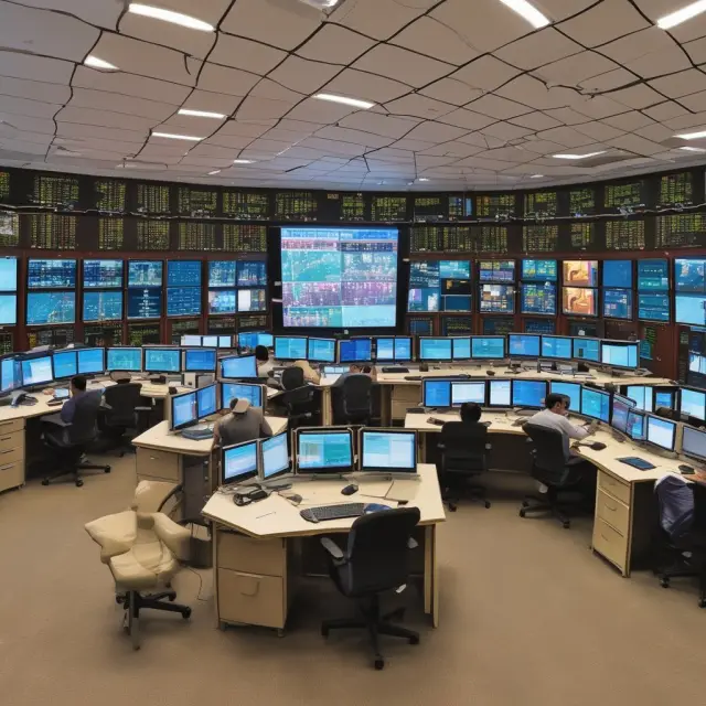 VSAT network interconnecting multiple stock exchanges with NSE at its core for seamless trading