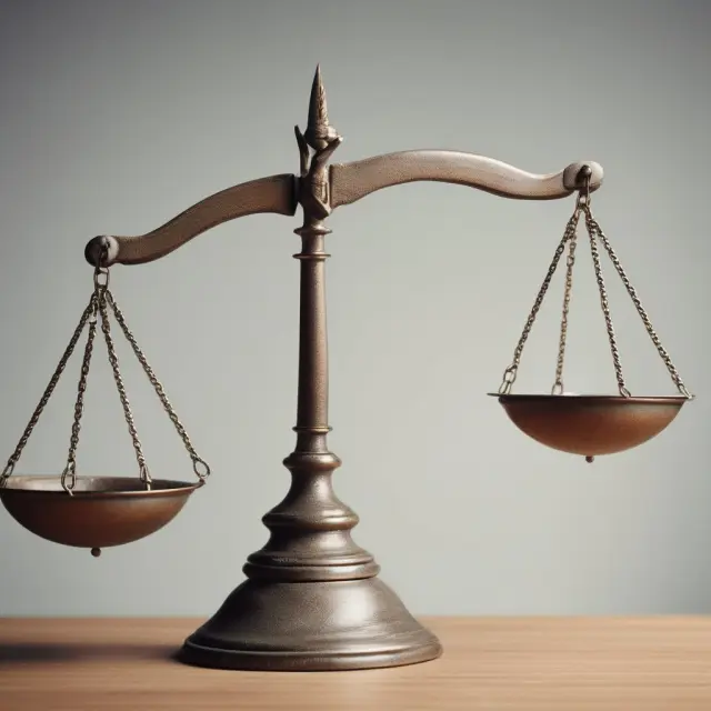 A set of scales balances tax information from Form W-2 against employee income records, symbolizing the importance of accurate reporting to maintain financial equilibrium