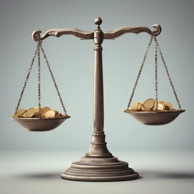 Balance scales displaying common stock, preferred stock, and retained earnings symbols, representing their impact on WACE calculation