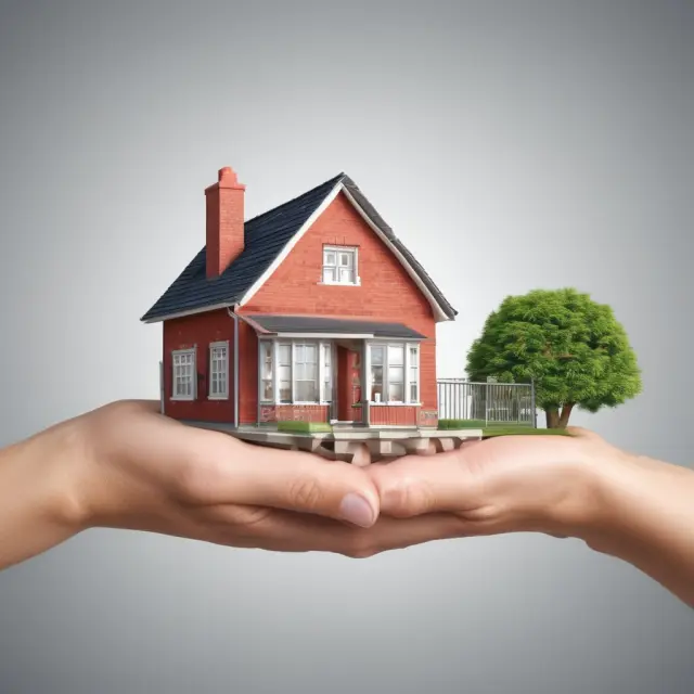 A shield with a mortgage key symbolizing protection for home loans, contrasting exempt assets under normal circumstances