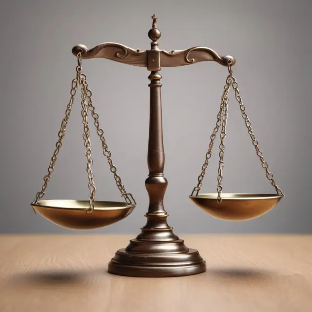 A scale balanced between a borrower and a lender, symbolizing the FTC