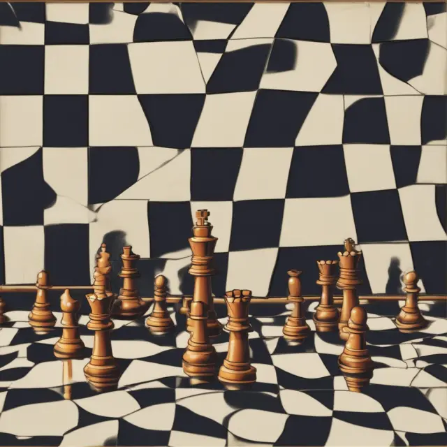 Insurance company managing claims as chess pieces, maintaining coverage stability through waivers of restoration premium.