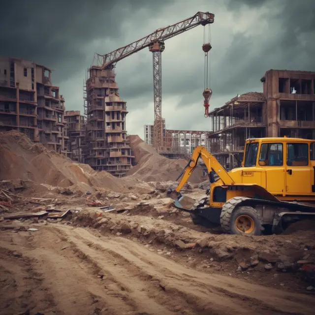 Insurance policy protecting a construction site from legal disputes with waiver of subrogation.