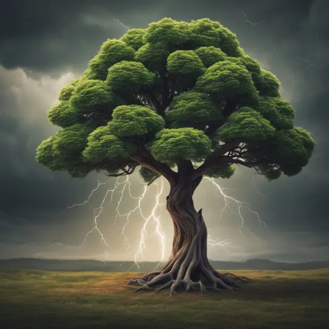 Shielded tree represents a WOP rider providing continued coverage and financial relief during life