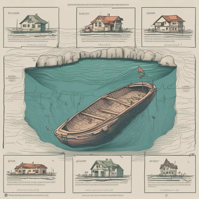 Visualization of WALA as a river influenced by economic conditions, interest rates, borrower behavior, and mortgage product types