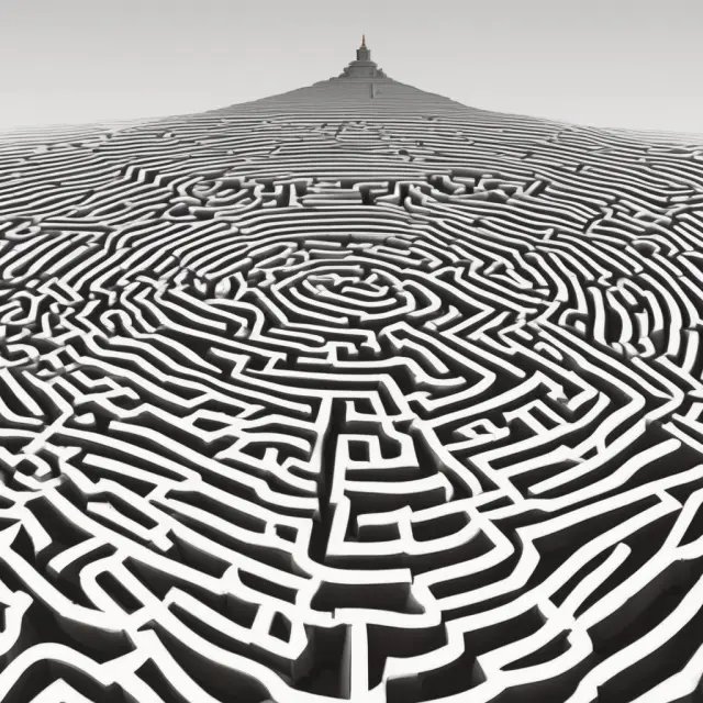 An auditor navigates a labyrinth of accounting processes to reveal system deficiencies, enhancing internal controls and ensuring regulatory compliance