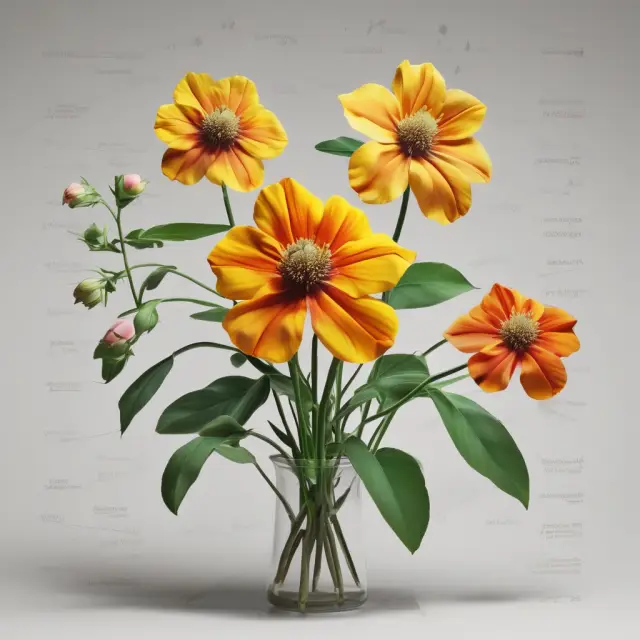 An image of a wallflower blooming in an environment filled with graphs, charts, and financial statements symbolizing industry analysis and fundamental assessment.