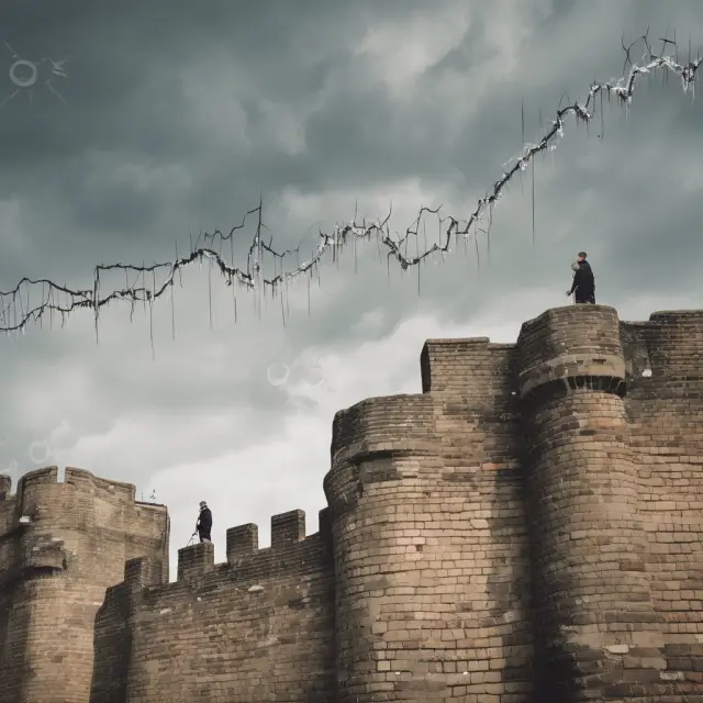 Image of markets surmounting various walls of worry throughout history