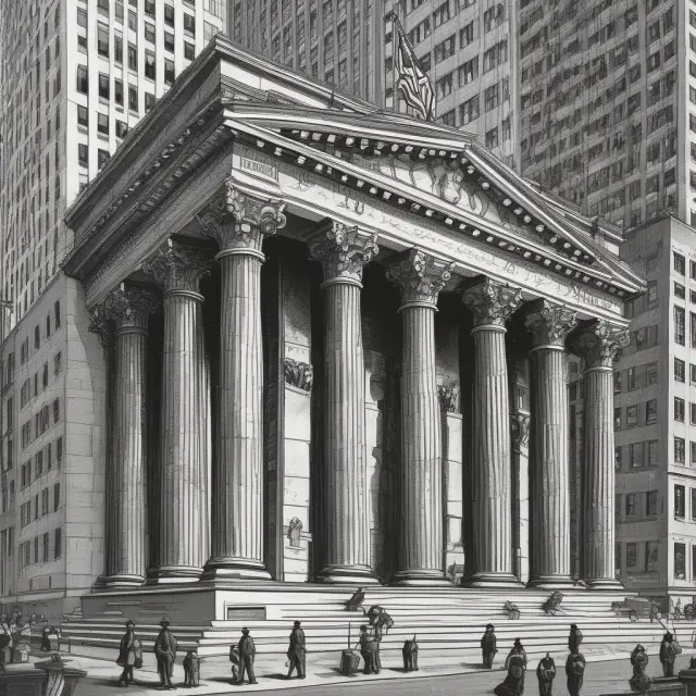 Symbolic representation of Wall Street