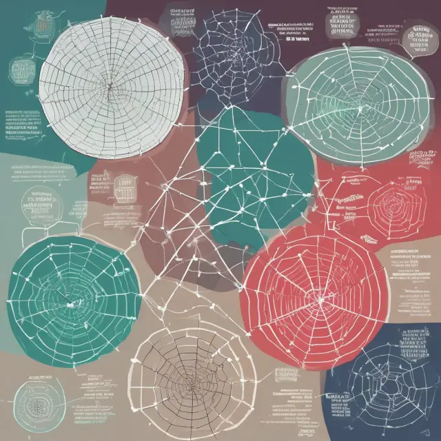 Illustration of interconnected markets maintaining balance in accordance with Walras