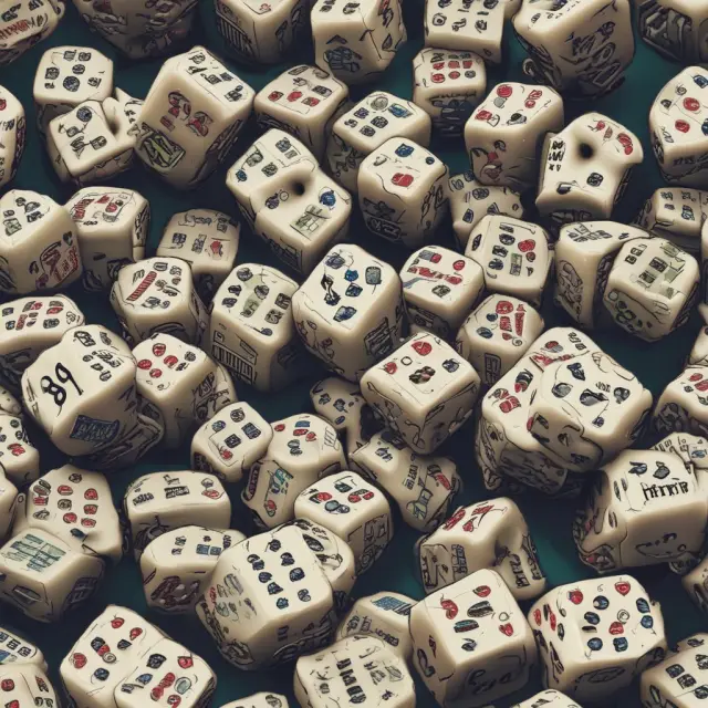 A gambler throws dice in front of a pile of financial regulations, representing the concept of wanton disregard.