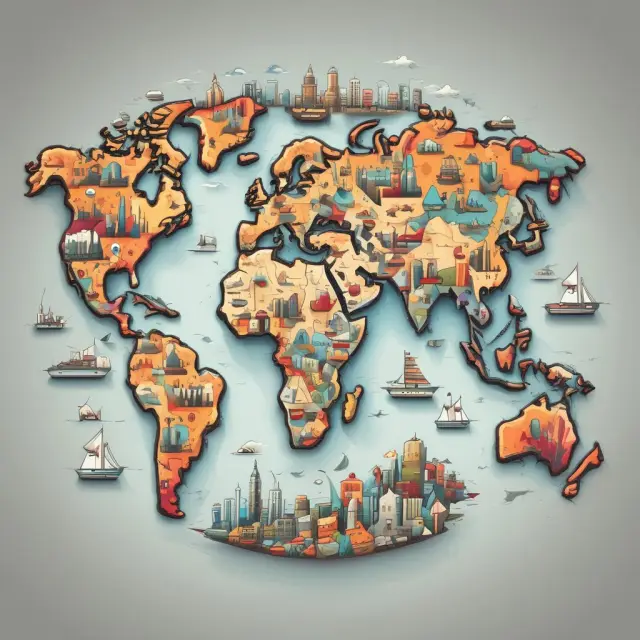 Protective shield illustrating war risk insurance and global conflict areas