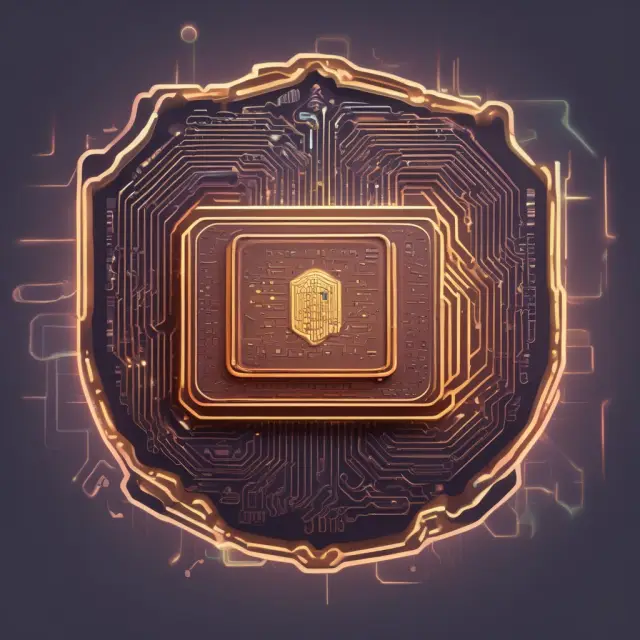 EMV chips generating unique codes for secure card transactions, symbolizing financial protection.