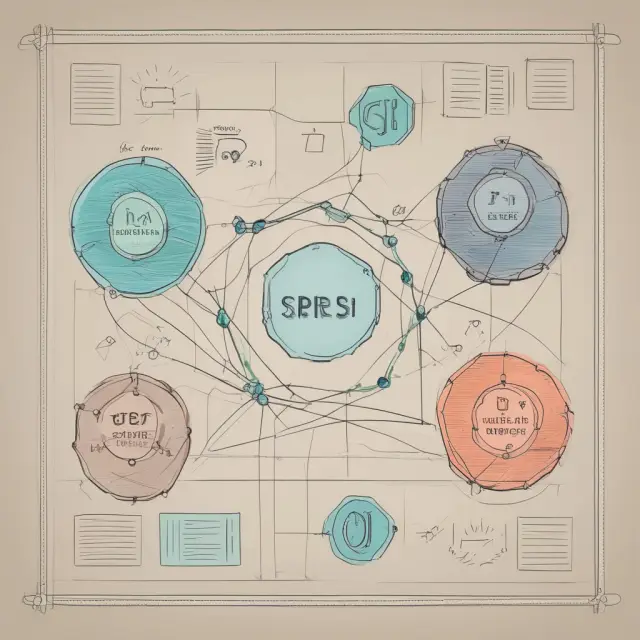 Bonds, preferred stock, and warrants linked together, representing various types and their connections