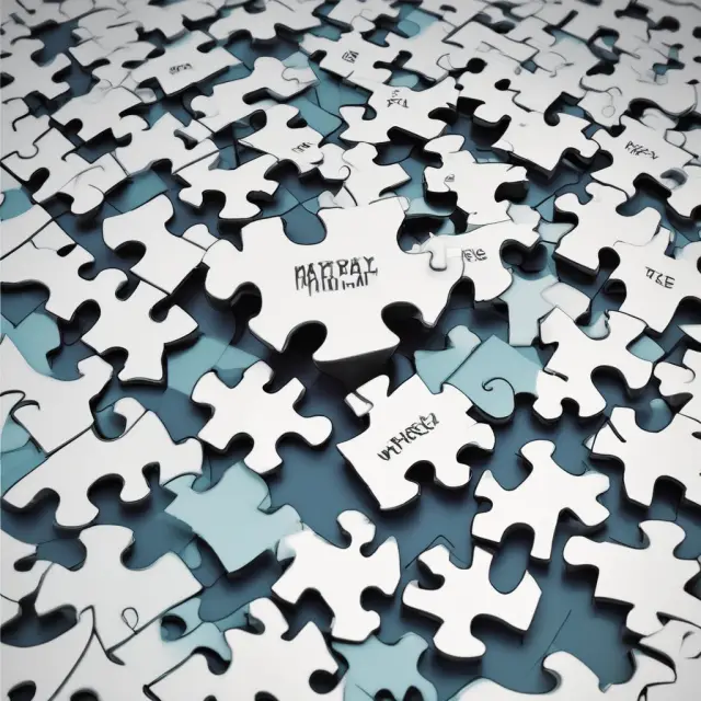 A collage of puzzle pieces representing industry trends and best practices forming an image of an enhanced warranty program