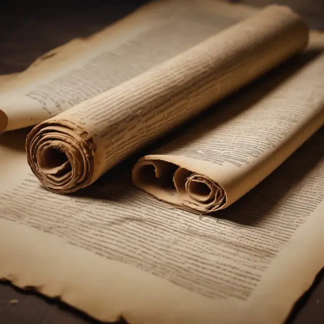 An ancient scroll being carefully unfurled, filled with text detailing tips to optimize water damage legal liability insurance coverage