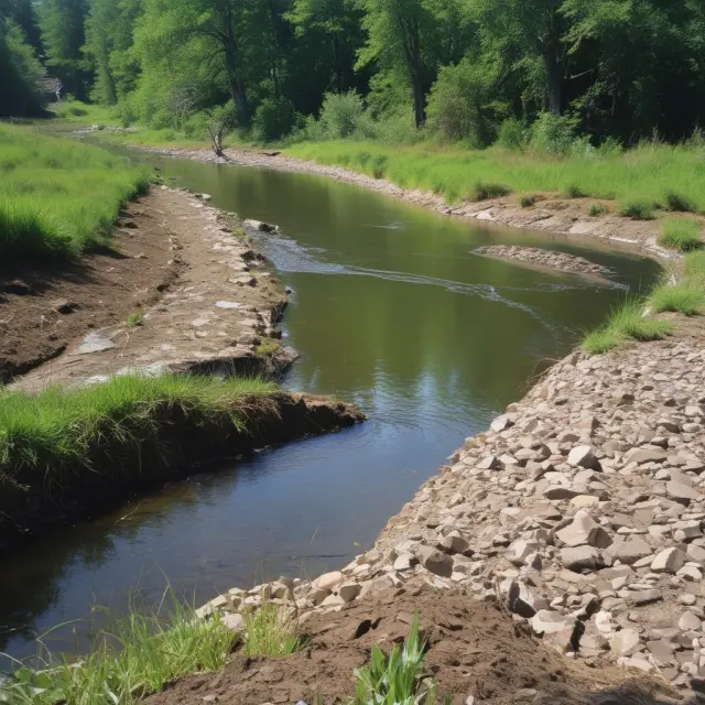 Two scales: One for domestic water usage (house, family), another for commercial water usage (factories, agriculture). Balancing riparian and prior appropriation systems.