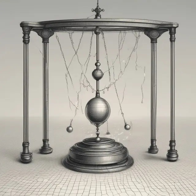 A pendulum representing weak AI