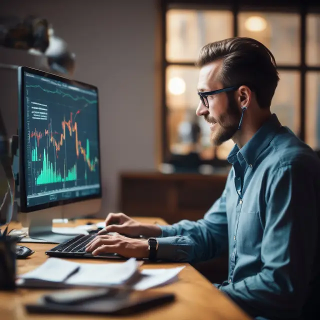 A momentum trader exiting their position and releasing selling pressure into the market. This action contributes to market volatility, offering opportunities for other investors.