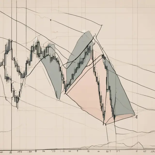Falling Wedge Pattern: Bullish reversal symbolized by converging trend lines