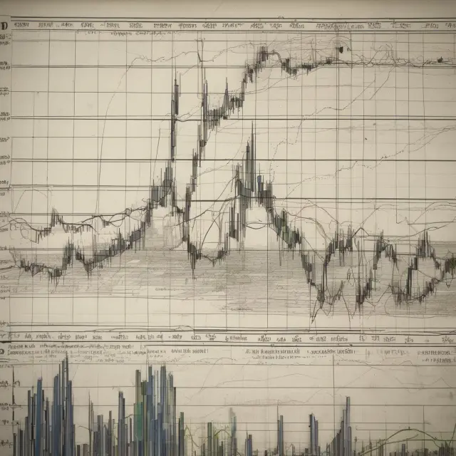 Comparison of weekly, daily, and monthly charts. Long-term perspective on stock price trends.