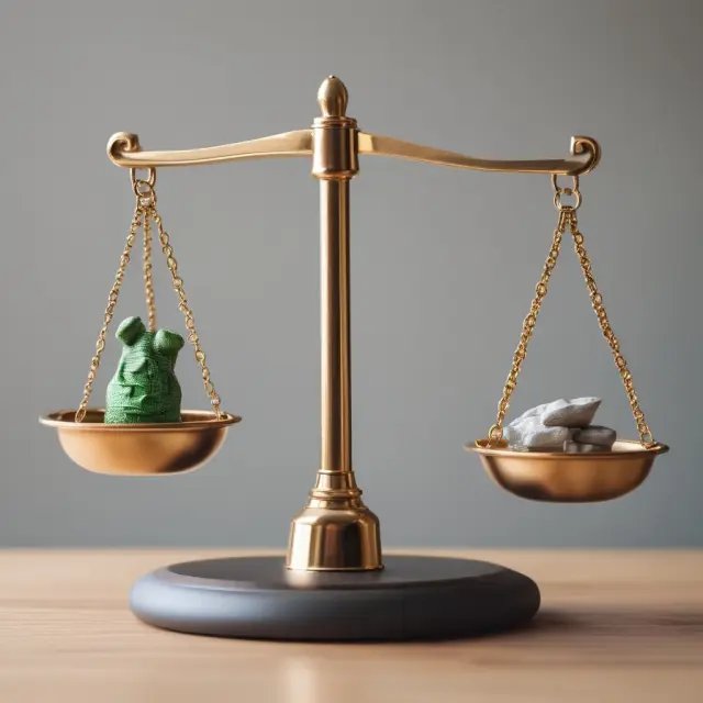 Balancing scale illustrating WART and WAL, with regulatory guidelines impacting WAL in money market funds