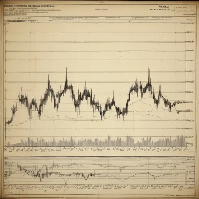 A digital seismograph visualizing weighted alpha, highlighting recent performance trends in finance