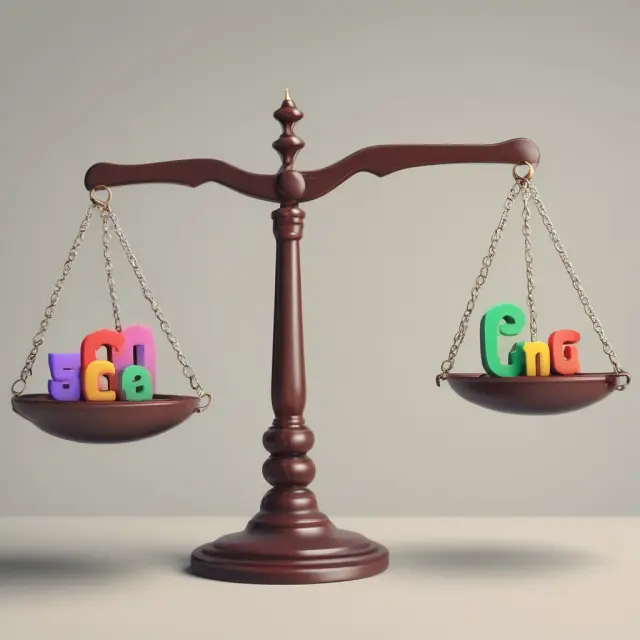 A pair of scales weighing different credit ratings based on their percentage allocation in a bond portfolio