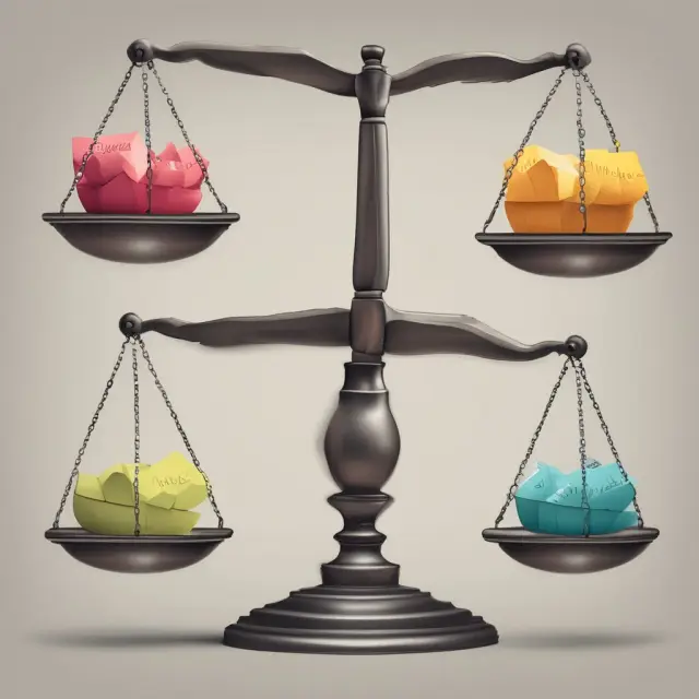Image of a balanced scale with three bond symbols; one AAA, one BBB, and one CCC, representing different weight proportions.
