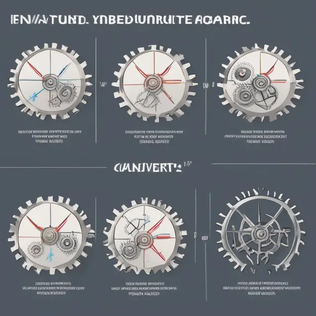 Gears labeled with WACR, Effective Duration, Modified Duration, Total Return, and Yield to Maturity interconnected, symbolizing their importance in bond fund analysis