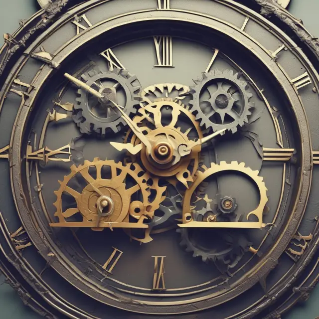 Cogs symbolize payments, and the clock-like balance scale represents Weighted Average Life (WAL) calculation in assessing bond risk