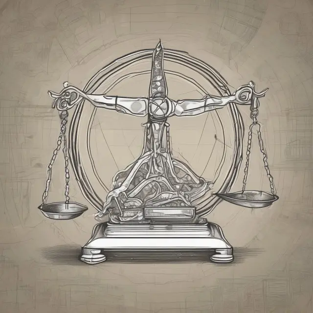 A digital scale balances between an idea and a thriving business in the weightless economy
