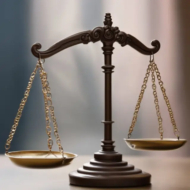 Depiction of scales of justice tilting towards transparency with the US Department of Labor overseeing Welfare and Pension Plans Disclosure Act.