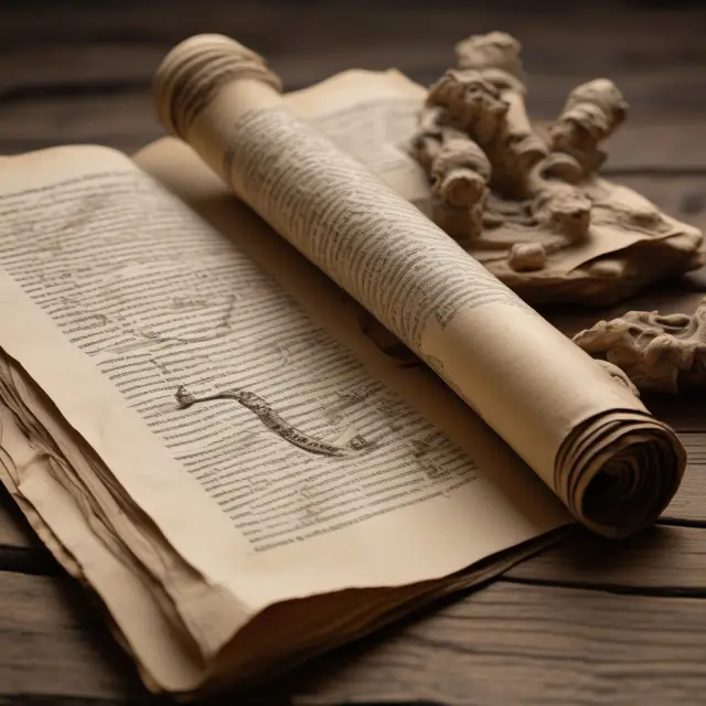 Image of an ancient scroll transforming into the ERISA statute book, representing the transition from WPPDA to ERISA