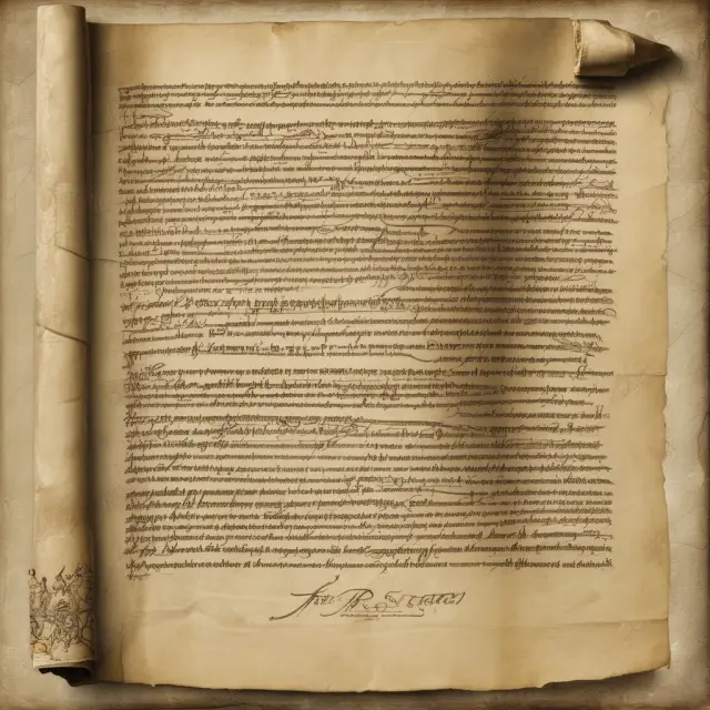An ancient parchment with ERISA regulations inscribed, symbolizing the foundation of fiduciary duties for employee benefit plans