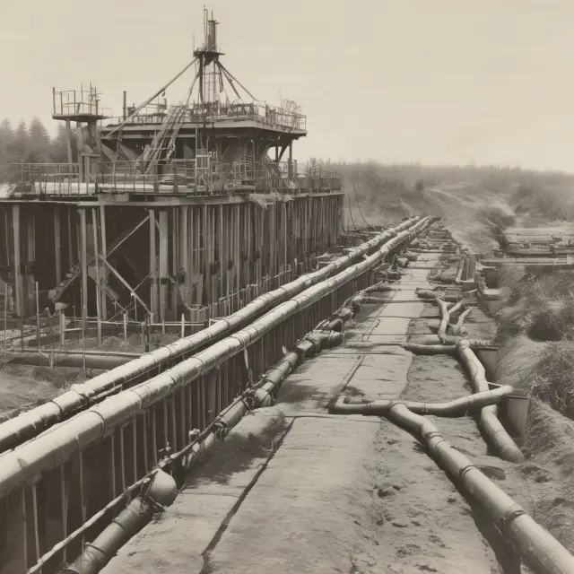 Metallic casing and cement liners constructing a resilient bridge in the wellbore