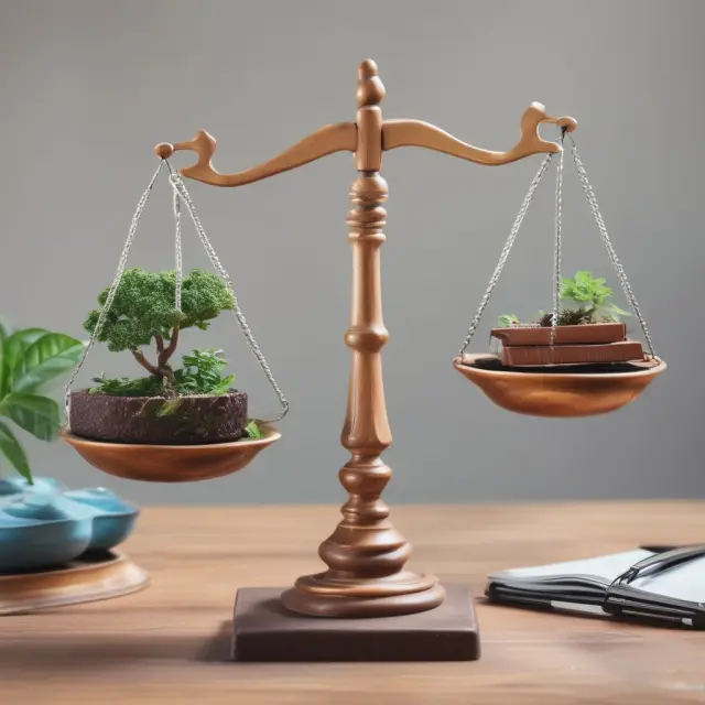 Scale with corporate wellness initiatives on one pan, and expenses on the other, tipping towards benefits