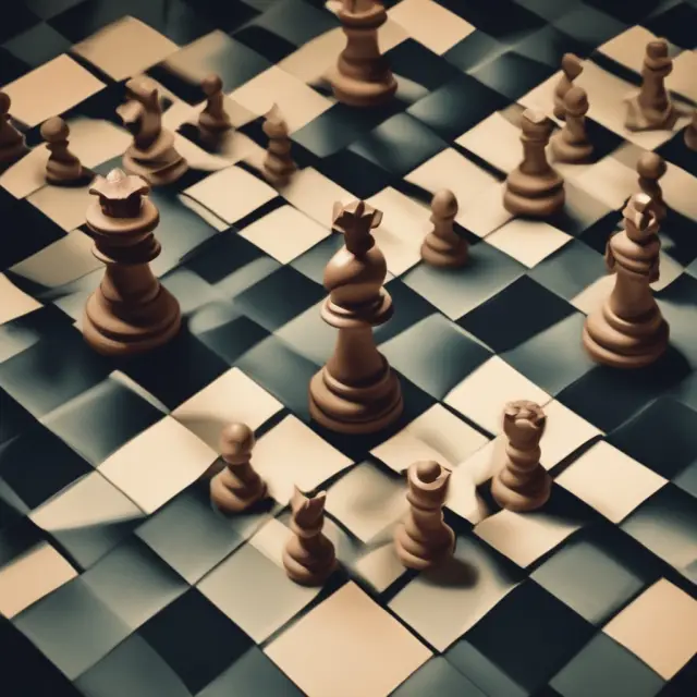 Three investment structures - WHFITS, Mutual Funds, and Closed-End Funds - symbolically depicted as chess pieces to emphasize their unique roles in financial portfolios.