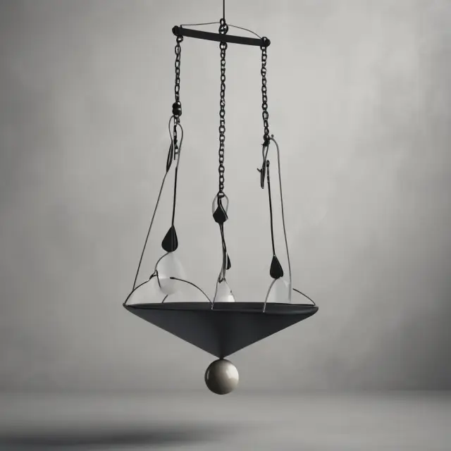 A pendulum swinging wildly between bullish and bearish market conditions illustrating the impact on security prices and investor sentiment