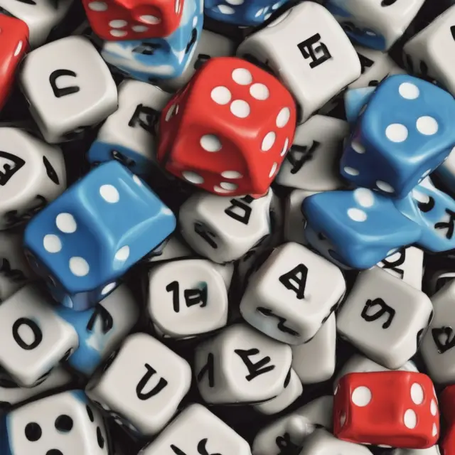 An image of an unbalanced set of dice symbolizing inconsistent coverage and pricing risks in surplus lines insurance.
