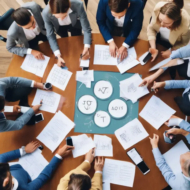 Directors and auditor collaborating to verify a company