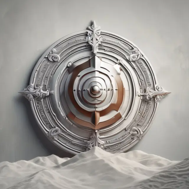 Whitewash resolution safeguarding a target company during M&A transactions, symbolizing financial security and stability