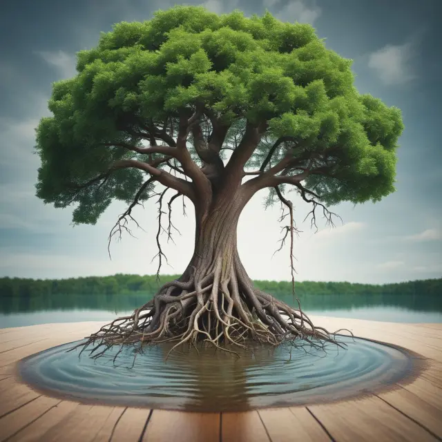 Tree illustrating investors comparing fixed and variable whole life annuities based on risk tolerance