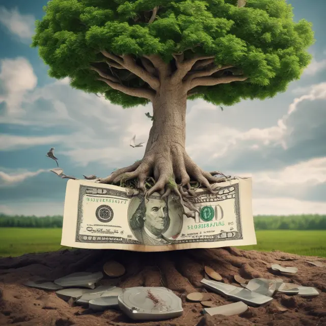 Visualizing FAQs: Tree illustrates surrendering or growing a whole life insurance policy with cash value and time capsule