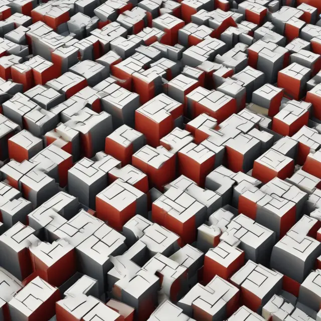 A maze filled with various insurance policies and a skilled broker guiding a small business through the twists and turns.