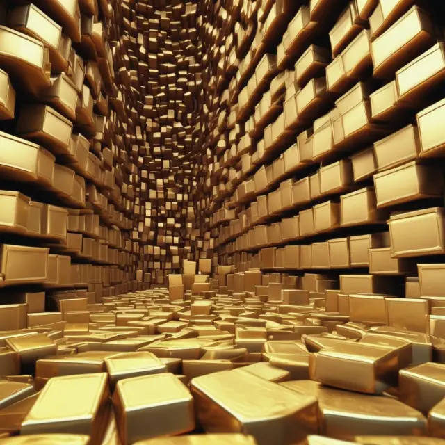Golden scale with inventory levels tipping the balance, illustrating the impact on equity markets