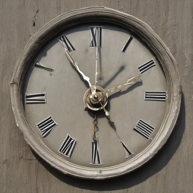 Metaphorical clock illustrating the impact of time on the Whoops project, highlighting lessons for investors, governments, and corporations.